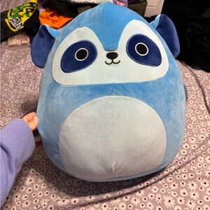 Squishmallows Blue and White Panda Plush